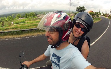 Recorrent Indonèsia en moto